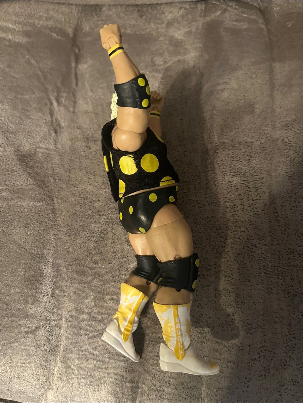 WEE Elite Legends Dusty Rhodes Action Figure - “The American Dream” Polka Dot - Picture 3 of 12